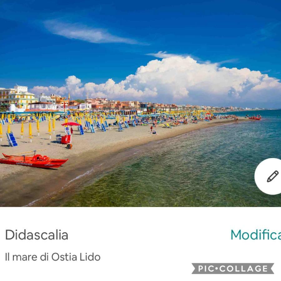 Appartamento Per Mare O Centro Storico Di Roma Lido di Ostia Ngoại thất bức ảnh